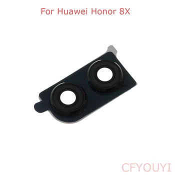 Poklopac za Prsten Objektiva sa Stražnje kamere sa Staklenim Poklopcem Za Huawei Honor 8x Crne ili plave Boje