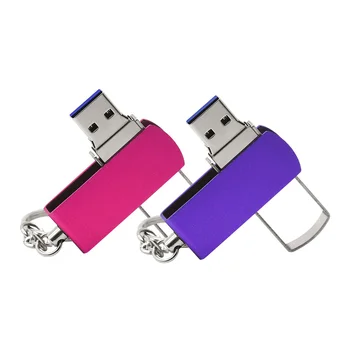 Postaviti Logotip USB Flash Memorija od 8 GB, 16 GB, 32 GB i 64 GB, 128 GB i Metalni USB 3.0 flash drive s Брелоком Više od 10 kom. Besplatan Logo