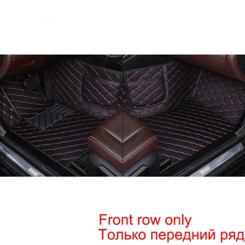 Prednji red 2 Сидячих Auto Tepisi za Volkswagen VW Golf Atlas Passat Novi Buba Arteon Toureg Touran Auto Oprema Автотовары