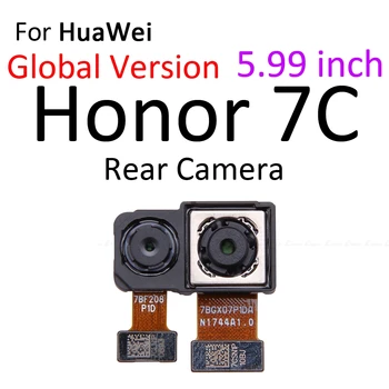 Prednji Селфи-Suočavanje i Straga Stražnji Fotoaparat Veliki Mali Modul Trake rezervni Dijelovi Za Popravak Fleksibilan Kabel Za HuaWei Honor 7C 7A Pro