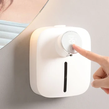 Prijenosni Digitalni Zaslon Automatski Senzor za Sapun Dozator Za Pjene Pametan Zidni USB Punjiva Ručno Pranje Posuđa za dom