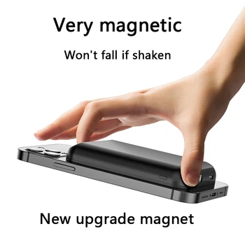 Prijenosni Magnetsko Bežični Punjač Power Bank za iPhone 13 12 11 Pro Max Mini Xiaomi Powerbank Vanjska Baterija Brzo Punjenje