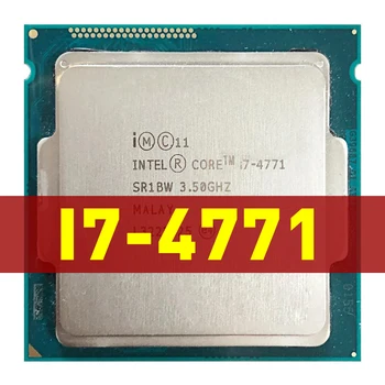 Procesor Intel Core i7-4771 i7 4771 3,5 Ghz Quad-core procesor, 8 M 84 W LGA 1150 Podrška matične ploče H81 B85