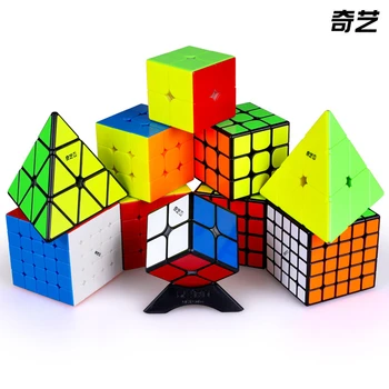 Qiyi Magnetski Čarobne Kocke 2X2 3X3X3 4X4X4 5X5X5 Piramida Profesionalni Odrasla osoba Antistresne Autocesta Puzzle Dječje Razvija Zabavna Igračka