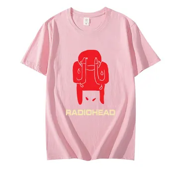 Radiohead Amnezija Vintage majice Hip-hop i Rock-grupa Unisex Glazbeni album Majica sa po cijeloj površini Punk Za muškarce i žene Majica kratkih rukava