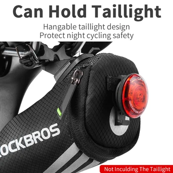 ROCKBROS Biciklistička torba Biciklizam Prijenosni Najlon Mini-stražnji Džep Mali Reflektirajućim Sedlo Stražnjeg Sjedala Paket MTB Cestovni Bicikl Pribor