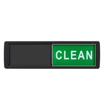 Savjeti za čišćenje sobu Znakove Čistoće Hotelske Magnetic Znakovi Akril Magnet Za Perilicu Čisti Prljave Znak Kućni Broj Vičan