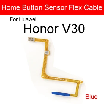 Skener otisaka prstiju Dodir Identifikacijski Senzor Fleksibilan Kabel Za Huawei Honor V30/V30 Pro/Nova 6 Gumb za Povratak Kući Zamjena Fleksibilnog Kabela