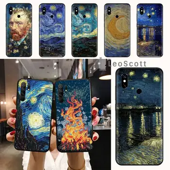 Slike niskonaponsku Van Gogh Torbica za telefon Xiaomi Redmi note 7 8 9 t max3 s 10 pro lite torbica za poklopca s poklopcem