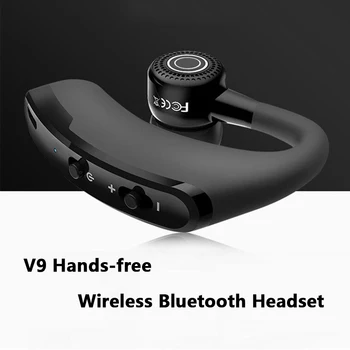 Slušalice V9 Bežične Slušalice Bluetooth Handsfree Slušalice Poslovni Slušalice sa Mikrofonom Za Poziv Sportskih Slušalice za Smartphone
