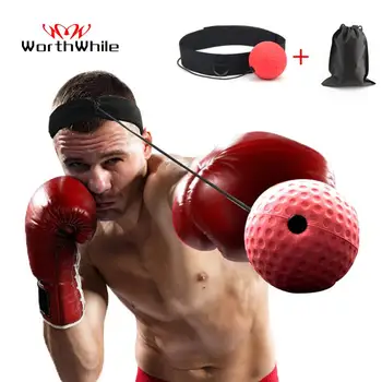 Stoji Kickboxing Refleksijska Loptu Glavobolja Povez Borbeni Brzina Treninga Kick Loptu Muay MMA Pribor oprema za Vježbanje