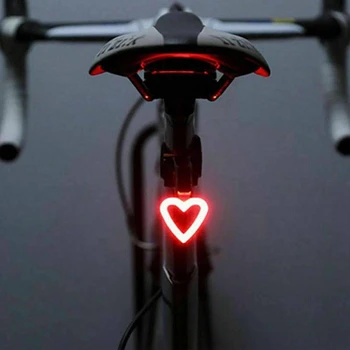 Stražnje svjetlo za bicikl USB punjiva stražnje svjetlo za bicikl, upozoravajuća žaruljica sigurnosnog Pribora za bicikle