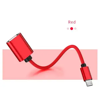 Tip-C/Micro USB Priključnica Za Kabel Prilagodnika OTG Od Aluminijske Legure OTG Adapter Za Android Smartphone, Tablet, Prijenosno RAČUNALO SA Značajkom OTG