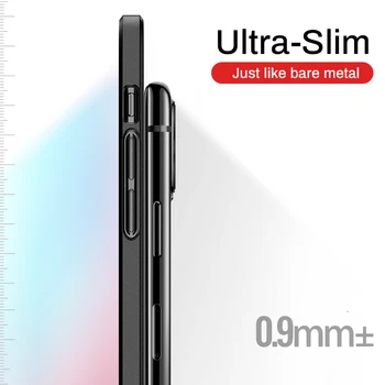 Ultra-tanki mat torbica za PC za iPhone 13 12 Mini 12 11 Pro Max X XS XR Max 7 8 6 6S Plus SE 2 Luksuzna torbica za iPhone Pro 13