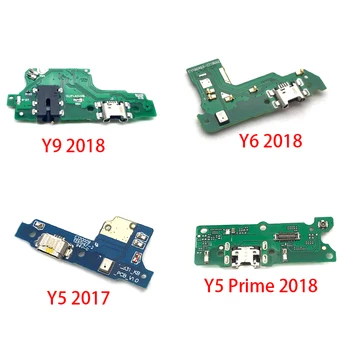 USB Port Za Punjenje Priključna stanica Punjač Priključak Naknade Fleksibilan Kabel Za Huawei Y7A Y6 Y5 Y7 Pro Y9 Prime 2017 2018 2019 P Smart