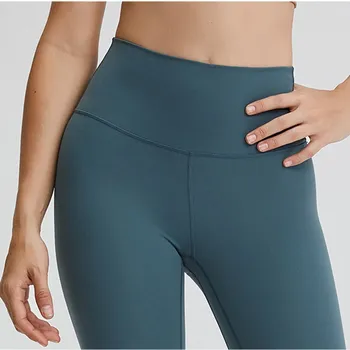 Veleprodaja Modne ženske sportske hlače s visokim strukom Tajice s po cijeloj površini Za fitness Hulahopke za trčanje Elastična Sportska odjeća za jogging Hlače