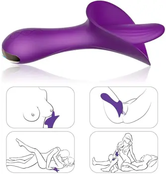 Vibrator G-točke Mekani Jastuk za posao udarac s jezikom 10 Autocesta Vibrator Seks-igračke za žene Stimulator klitorisa za odrasle Ženski masturbator