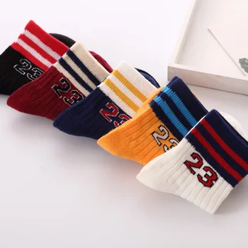 Visoka Kvaliteta 5 Parova Komplet Nova Moda Sretna djeca Mekane čarape za mlađe dječake i djevojčice Pamučne čarape Dječje Čarape za žene Miaoyoutong