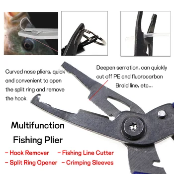 Višenamjenski Ribarske alate, Pribor za Robe Zimske Opreme Kliješta, Škripac, Pletenje i Leti Škare Skup Dzs-Kliješta za ribe