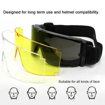Vojne Taktičke Naočale Naočale Airsoft X800 Sunčane Naočale Naočale Za Oči Naočale Motorni Naočale Biciklizam Jahanje Zaštita Očiju