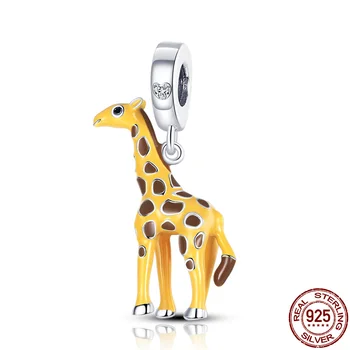 Vruće Nove Proizvode 2021Гриваль Trenutno Srebro 925 Sterling Perle Žirafa Zrna Idealni Izvorni 3 mm Narukvica DIY Nakit