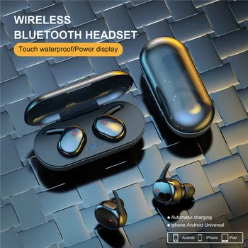 Y30 TWS Bežične Slušalice Blutooth 5.0 Slušalice S redukcijom šuma Slušalice 3D Stereo Zvuk Glazbe Slušalice Za Mobilni Telefon Android IOS