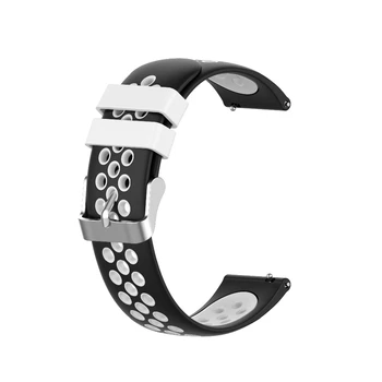 Za Samsung Galaxy Watch 4 40 mm 44 mm/Sat 4 Klasične 42 mm 46 mm Remen Silikonske Narukvice sati 20 mm u Dvije nijanse Narukvica Narukvica Narukvica