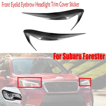 Za Subaru Forester 2013 2016 2017 2018 Stil Automobila od karbonskih Vlakana Prednji očni Kapak Obrva Navlaka za maglu Naljepnica