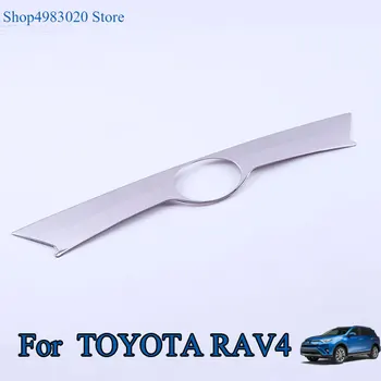 Za Toyota RAV4 RAV 4 2013 Stražnji Poklopac Prtljažnika Od Nehrđajućeg Čelika Završiti Poklopca Prtljažnika Bend je na Stražnja Vrata i Pribor Za Ukrašavanje Prtljažnika