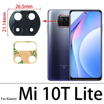 Za Xiaomi Mi A2 Lite A1 A3 Max 2 Max3 Mix 2S 3 Mi 10 Ultra 10T 11 Lite Redmi Note 10 Pro 10S 9T Stakleni Objektiv kamere s naljepnica