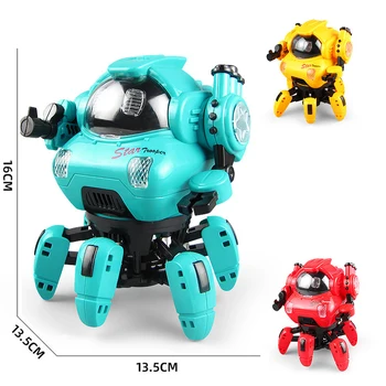Zabavna Novost Zabava Glazba Ples Roboti Igračke Dječji Senzorne Igračke za Djecu Dar Električni Robot Lutka Kućni Ljubimac Djeca Dječaci Djevojčice