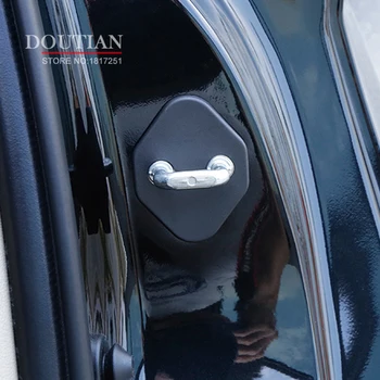 Zaključavanje Vrata od nehrđajućeg čelika Buckle Zaštita Zaštitni Poklopac završiti 4 kom. za Mazda CX-5 cx5 2017 2018 2019 2020 Pribor 4 kom.