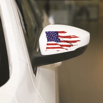 Zanimljive Pribor za auto Naljepnice Američku Zastavu retrovizor 3D je Bijednoj Zastava Oznaka na vozilu Vodootporne PVC 15 cm X 9 cm