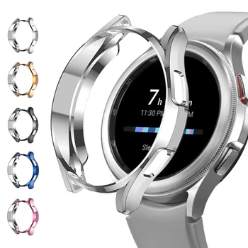 Zaštitna torbica za Samsung Galaxy Watch 4 40 mm 44 mm, Mekana kapa TPU Branik Full screen Protector za pribor Galaxy Watch4