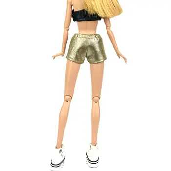 Zlatne Hlače Kratke hlače za Barbie Blyth 1/6 MH CD FR SD Kurhn BJD Lutkarska Pribora