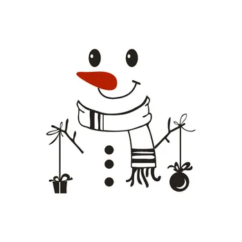 Čestit Božić Snjegović Naljepnice Za Hladnjak I Kuhinjski Vodootporan Plakati, Naljepnice 2021 Sretna Nova Godina I Božićni Naljepnice Na Hladnjak