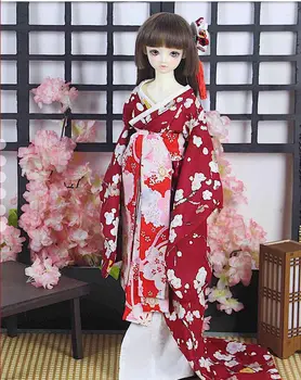 1/8 1/6 1/4 1/3 set japanski kimono BJD pribor za lutke odjeće za BJD/SD blyth SSDF,ne uključuju lutku,cipele,perika i drugi 2684