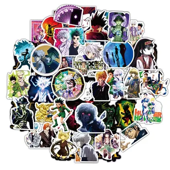 10/50 kom./compl. Hunter X Hunter Crtani Vodootporan Anime Naljepnice za Prtljagu za skateboard, Gitare, Spomenar, Naljepnice za motocikle