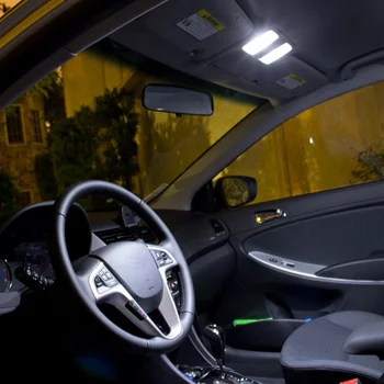 10 kom. Auto Oprema LED Žarulje Unutrašnjosti setovi Za 2010-Subaru Legacy Card Kupola Nosač Registarske pločice Lampe