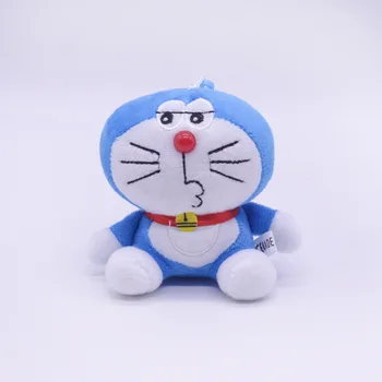 12 kom./lot 10 cm Doraemons Privezak Plišani Slučajna Kombinacija Mini Slatka Mekana Lutka za Torbe Privjesak za ključeve Igračka