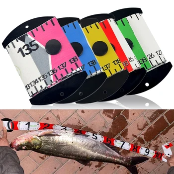 135 cm Vodootporan Linija za ribe Udoban Mjerna traka Prijenosni Riblja traka PVC Linija Precizno mjerenje oprema za Ribolov