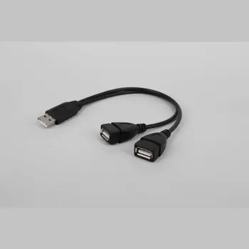 2 u 1 produžni kabel, Usb2.0 od muškaraca i žena USB podatkovni kabel za spajanje mrežne kartice, tvrdog diska