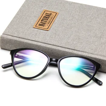2019 Funky okvira za naočale, Ženska optički okvira za naočale Retro bistra bistra okvira za naočale ženski brand dizajn u stilu mačke