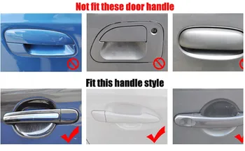 2020 nove naljepnice za zaštitu ručke na vratima vozila za Audi Q3 Q5 SQ5 Q7 A1 A3 A4 A4L A5 A6 A6L A7 A8 S5 S6 S7