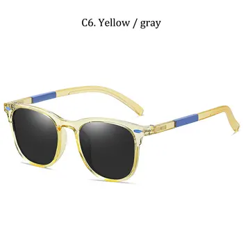 2021 Novi dijete Klasični Starinski Kvadratnom Pilot Stil TR90 Polarizirane Sunčane naočale za mlade Korporativni Dizajn Sunčane Naočale Oculos De Sol