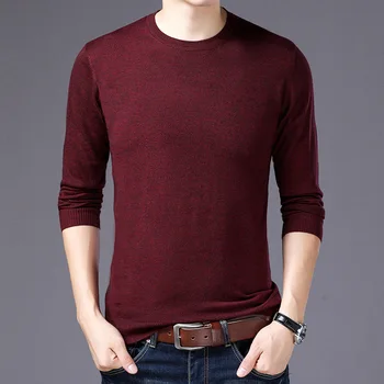 2021 Novi proljeće-jesen džemper moda okrugli izrez dugi rukav topla muška odjeća pletene veste zde1542