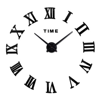 2021 top moda nova Besplatna dostava Moderni satovi Zidne naljepnice sat reloj de pared ukras kuće horloge Igla Kvarc