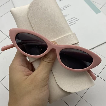 2022 Klasicni Samll Mačje oči Sunčane naočale za žene Famale Brand-dizajner za žene ovalnog oblika, ružičaste Sunčane naočale Za muškarce Gafas De Sol Mujer UV00 Naočale