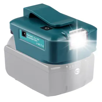 3/5 Cm Alat Svjetlo Za Makita 18 v Litij Baterija za Bežičnu LED Svjetiljka Svjetiljka S USB Vanjska sigurnosna Rasvjeta Reflektor