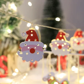 30/20/10 Led Slatko Božićno drvce, visi na prozoru s led pozadinskim osvjetljenjem, 3D-linija za Početne spavaće sobe, Novogodišnji odmor, Baterija/Napajanje iz USB